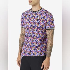 FILA X MSGM Multi-colored Tshirt